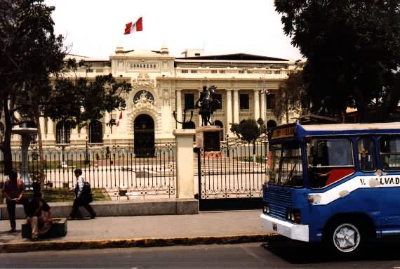 Het paleis van het Peruaanse Congres